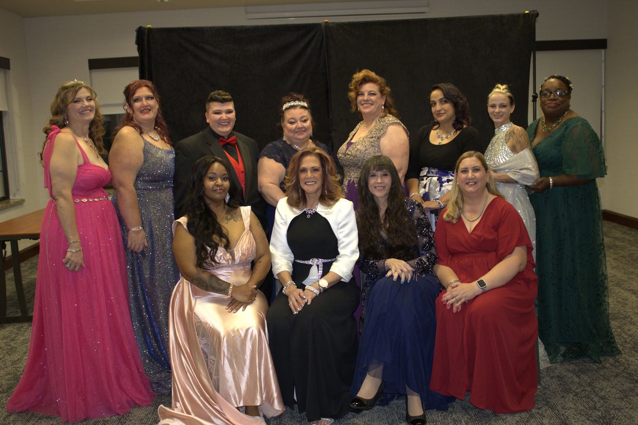 WoW Utah gala group photo — women dressed in formal attire